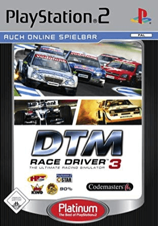 TOCA Race Driver 3 box art for Playstation 2